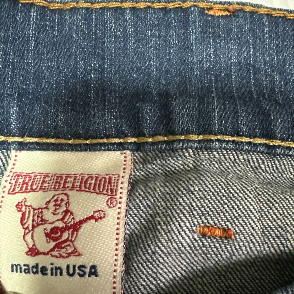 True Religion Logan Jeans  36x33 Made In USA - Picture 4 of 10